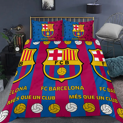 Love FC Barcelona All Over Printed Bedding Set Q051105