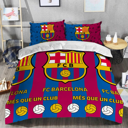 Love FC Barcelona All Over Printed Bedding Set Q051105