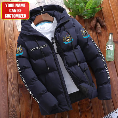 Personalized Newcastle United Puffer Jacket With Hood S081106