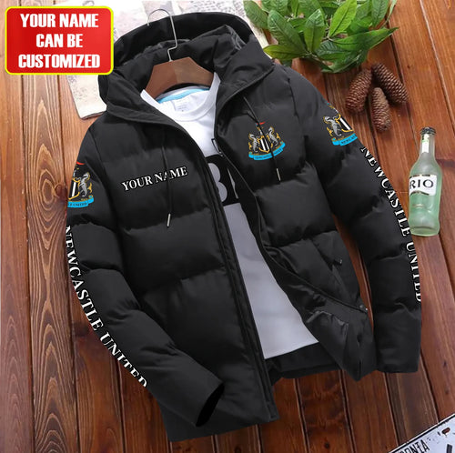 Personalized Newcastle United Puffer Jacket With Hood S081106