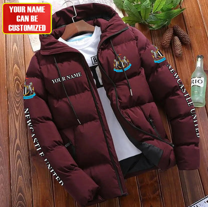Personalized Newcastle United Puffer Jacket With Hood S081106