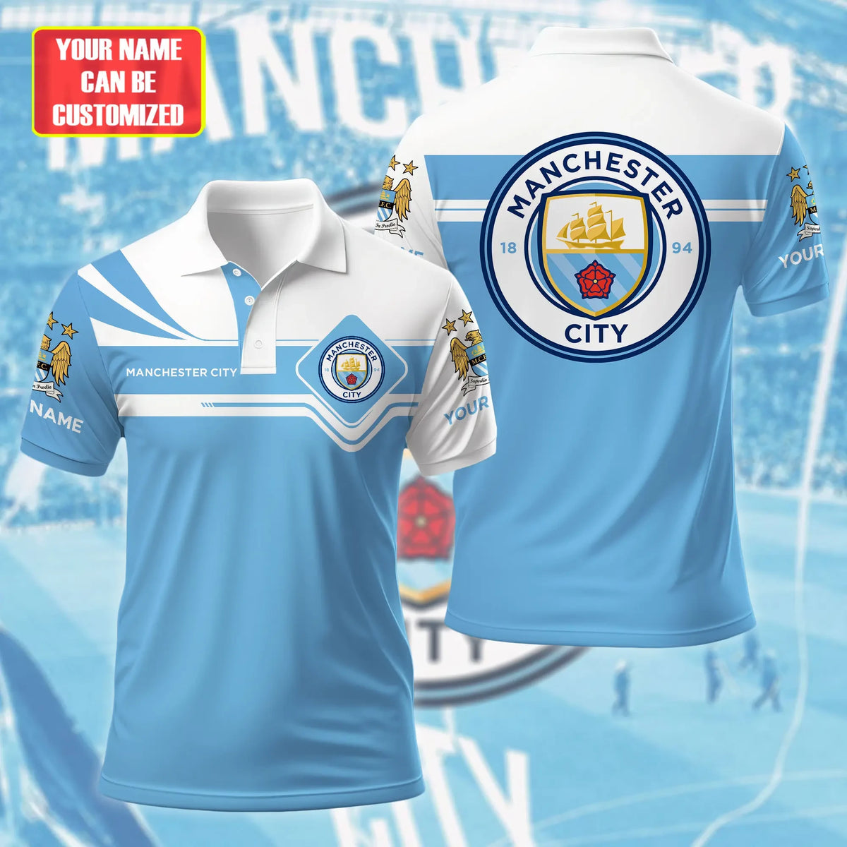 Personalized Manchester City 3D Full Printing Set , Manchester City Shirt , Hoodie , Short , Polo ,hawaii S071108