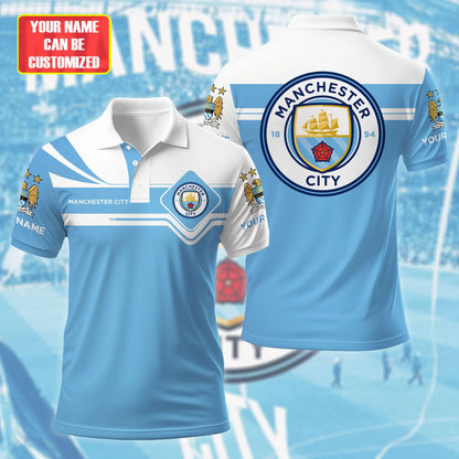 Personalized Manchester City 3D Full Printing Set , Manchester City Shirt , Hoodie , Short , Polo ,hawaii S071108