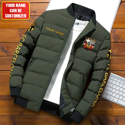 Personalized Barça Q3 Puffer Jacket Q081103
