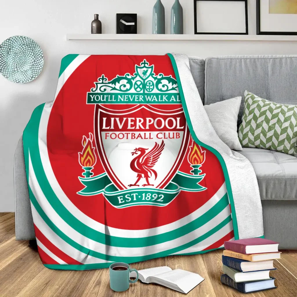 Liverpool 3D Fleece Blanket V2 S081109