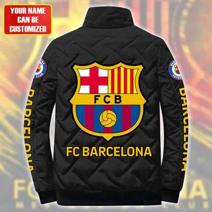 Personalized Barça Padded Cotton Jacket Q111112