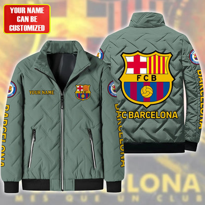 Personalized Barça Padded Cotton Jacket Q111112