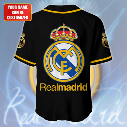 Personalized Real Madrid - Baseball Jersey Shirt 3D S121106