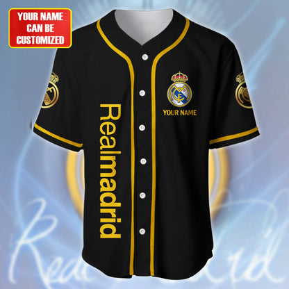 Personalized Real Madrid - Baseball Jersey Shirt 3D S121106