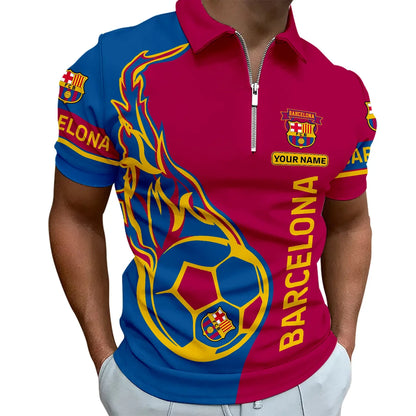 Personalized Barça 3D Full Printing Set , Barça Shirt ,Barça Shirt , Hoodie , Short ,Polo ,hawaii , ... Q121103