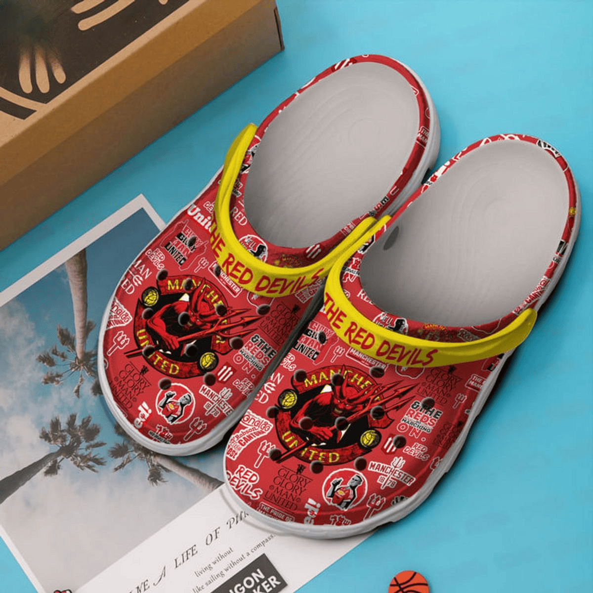 Manchester United The Red Devils 3D Clog