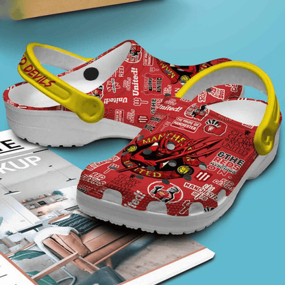 Manchester United The Red Devils 3D Clog