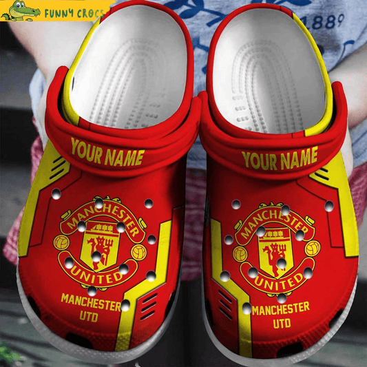 Personalized Manchester United V3 3D Clog
