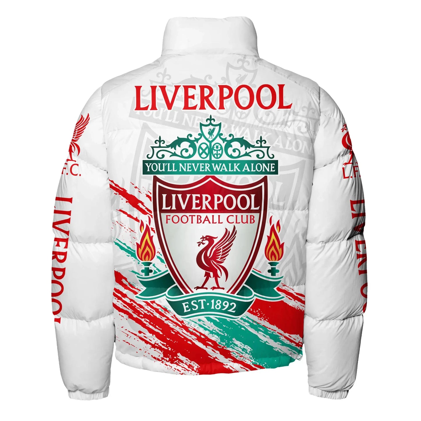 Liverpool Puffer Thermal Stand Collar Jacket Q141103