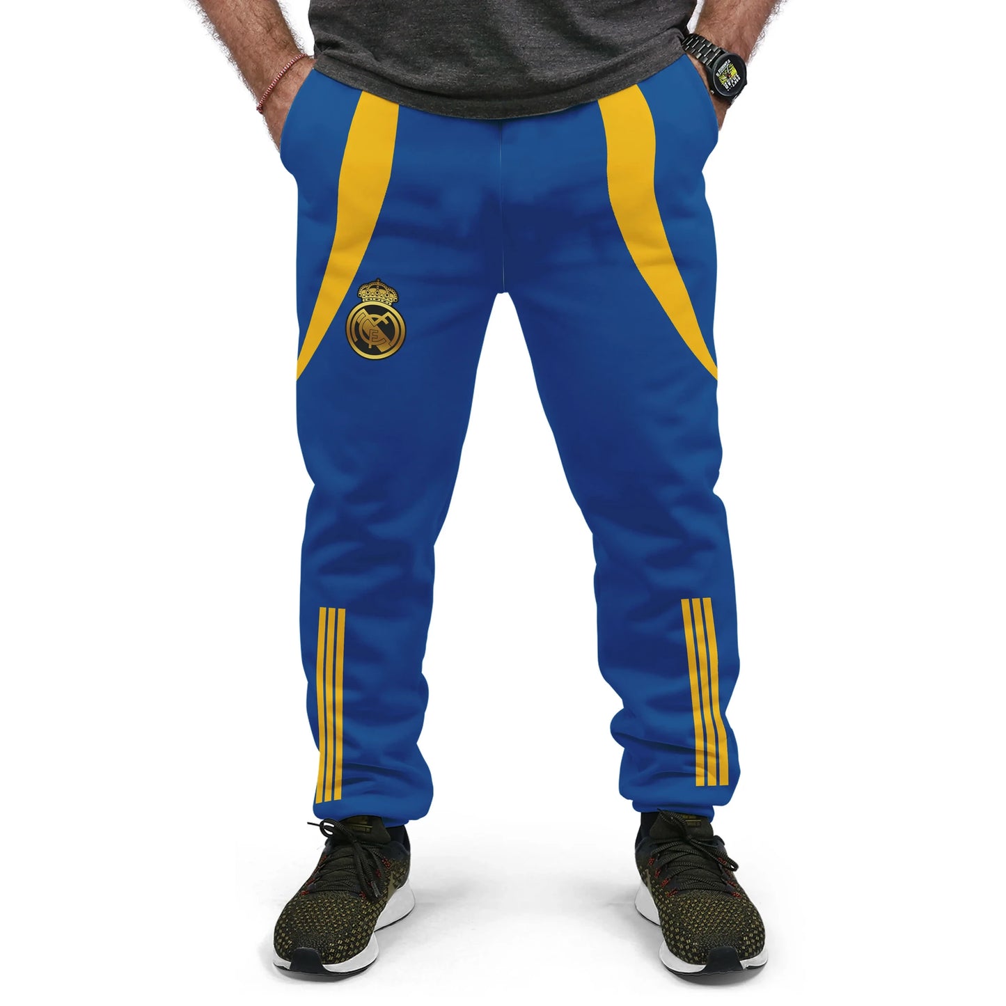 Personalized Real Madrid 3D All over Printed Hoodie and Sweatpants set Q141106