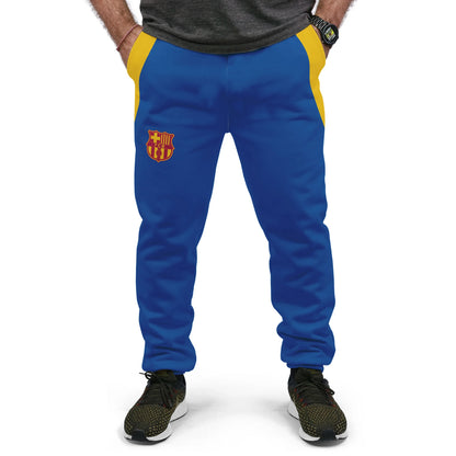 Personalized Barça 3D All over Printed Hoodie and Sweatpants set Q141107
