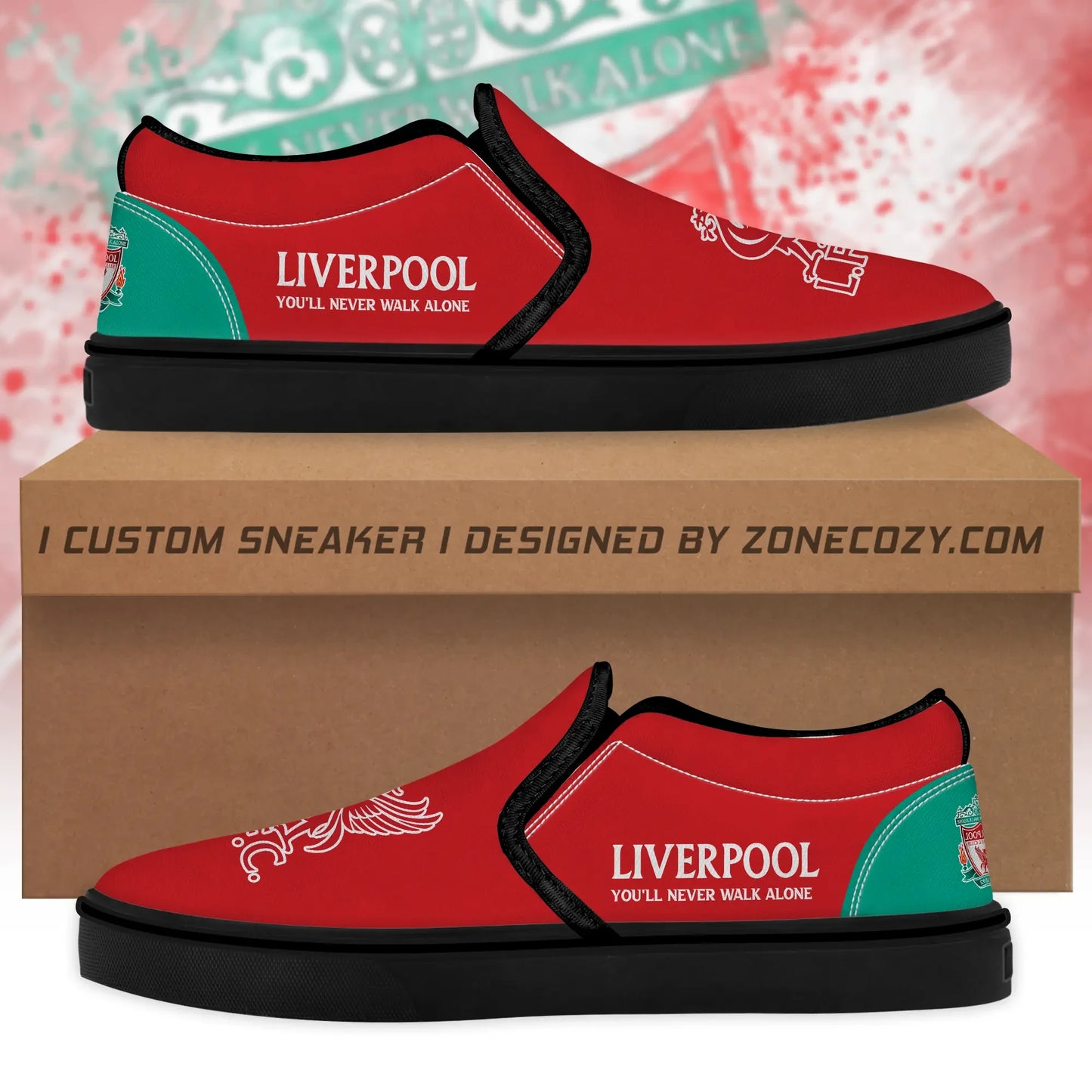 Liverpool 3D Slip On Sneaker S151102