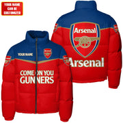 Arsenal Puffer Thermal Stand Collar 3D Jacket QB251008