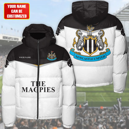 Newcastle United Puffer Thermal Stand Collar Jacket Q201102
