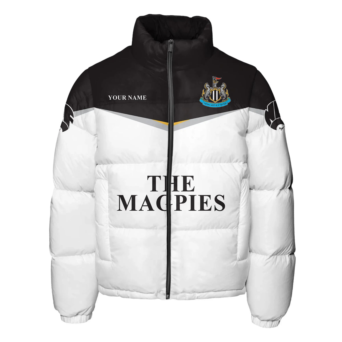 Newcastle United Puffer Thermal Stand Collar Jacket Q201102