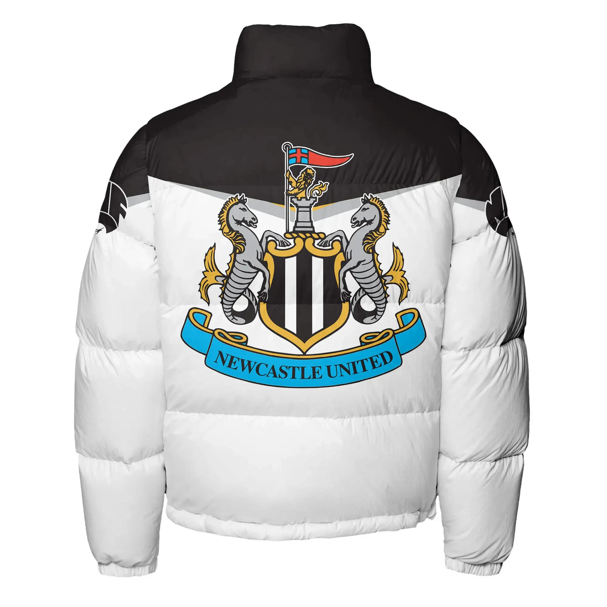 Newcastle United Puffer Thermal Stand Collar Jacket Q201102