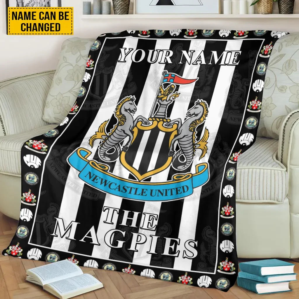 Newcastle United 3D Fleece Blanket Q201103