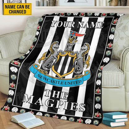 Newcastle United 3D Fleece Blanket Q201103