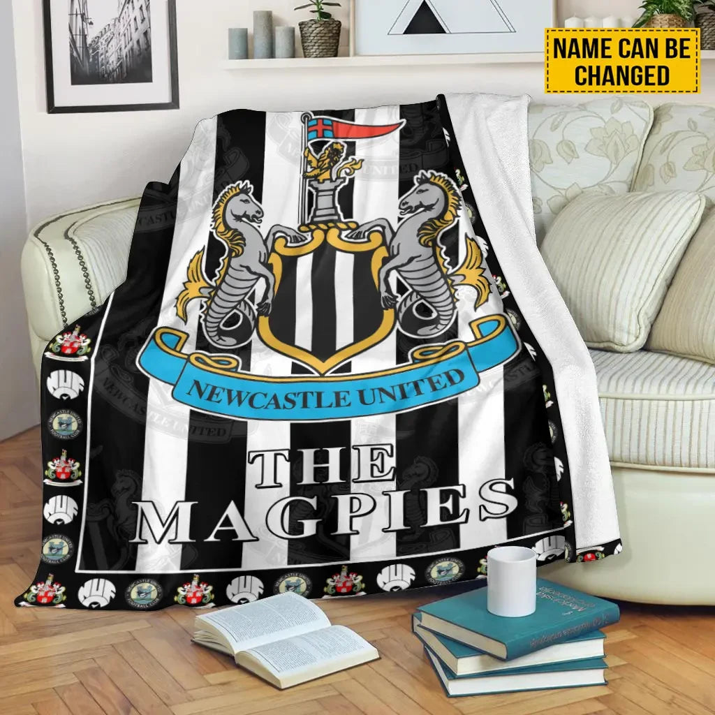 Newcastle United 3D Fleece Blanket Q201103