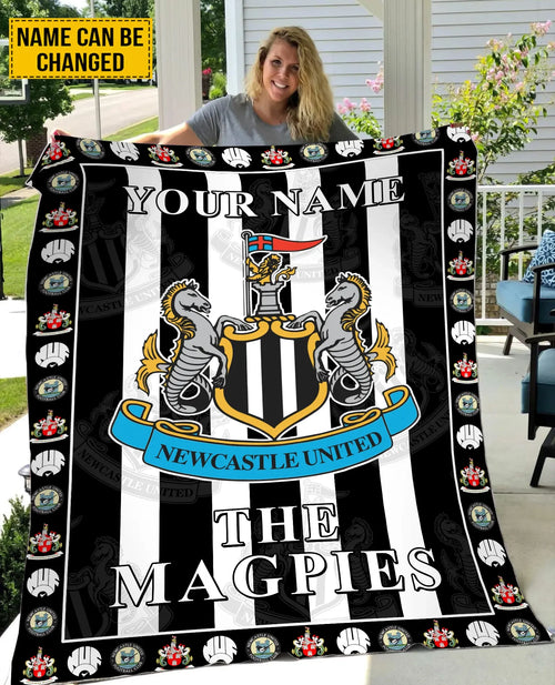 Newcastle United 3D Fleece Blanket Q201103