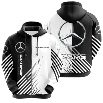 Personalized Merc AMG 3D All over Printed Hoodie and Sweatpants set S191101