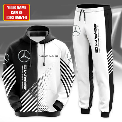 Personalized Merc AMG 3D All over Printed Hoodie and Sweatpants set S191101