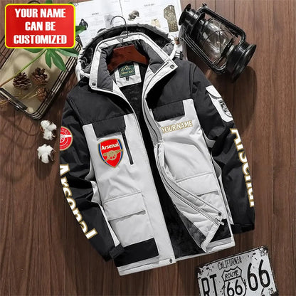 Personalized Arsenal Parka Winter Jacket V2