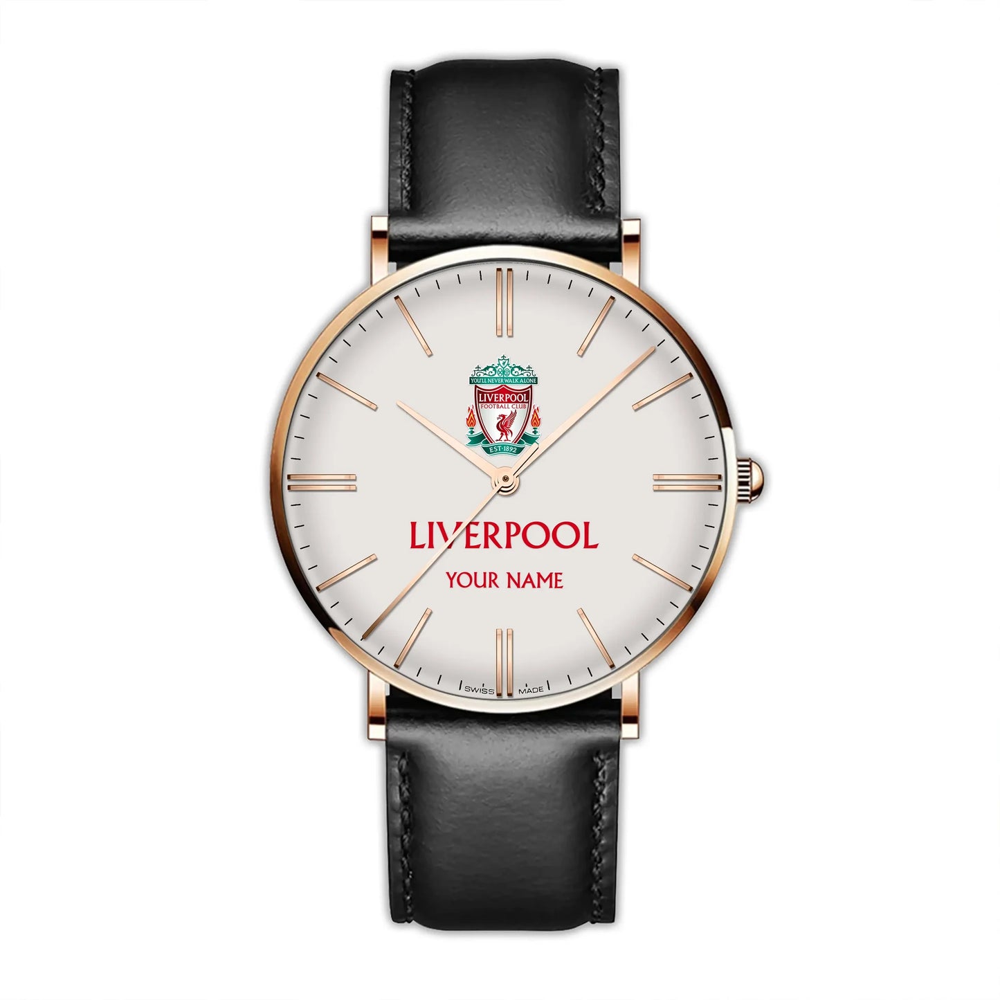 Personalized LFC Quartz Leather Watch