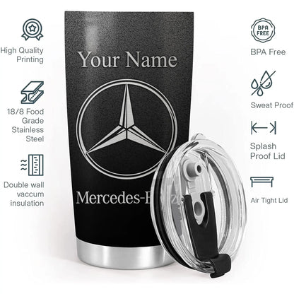 Personalized Merc Stainless Tumbler 20oz 30oz Cup