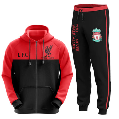 Personalized Liverpool 3D All over Printed Hoodie and Sweatpants set S201102