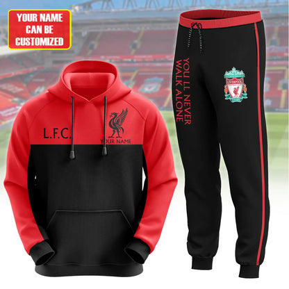 Personalized Liverpool 3D All over Printed Hoodie and Sweatpants set S201102