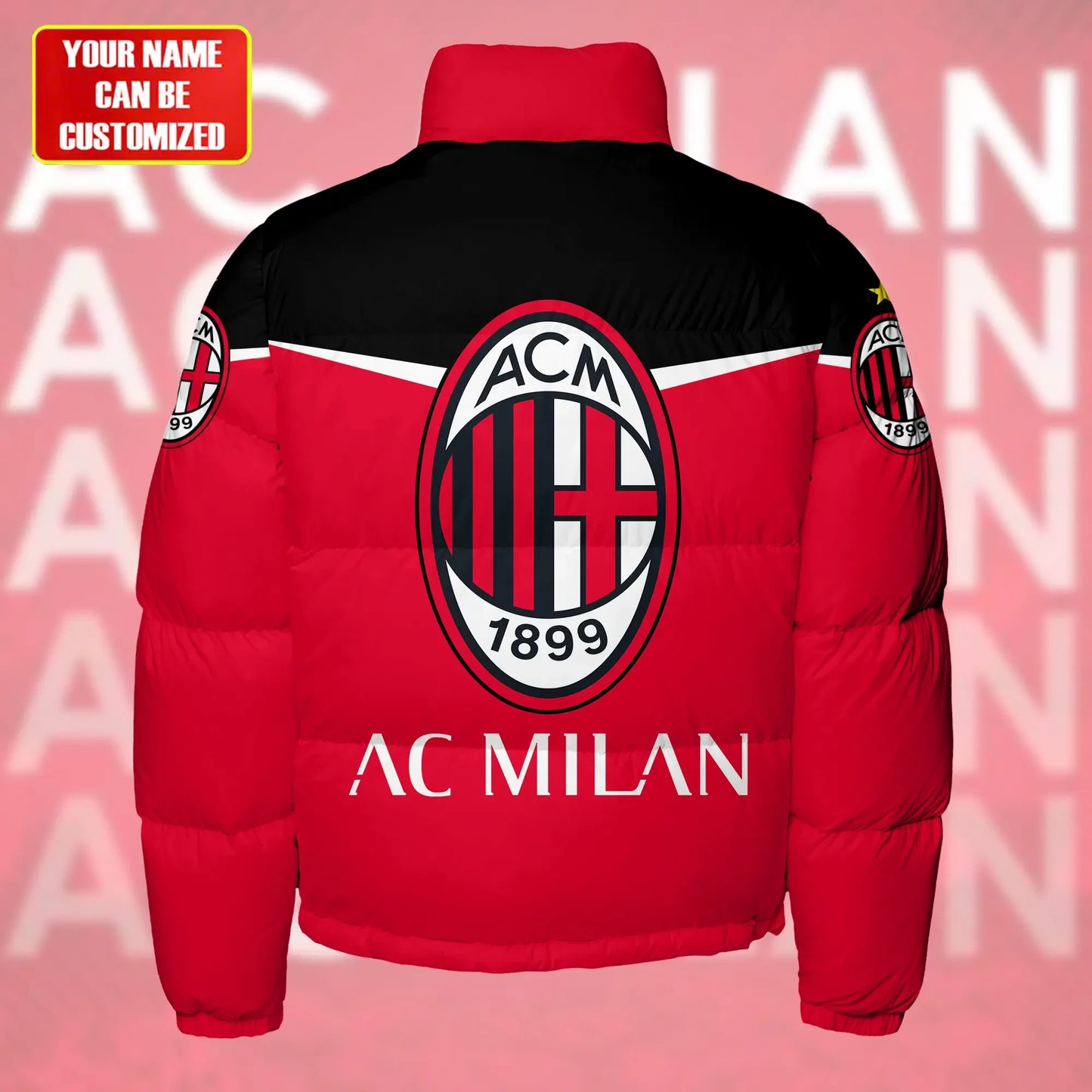 AC Milan Puffer Thermal Stand Collar Jacket S201103