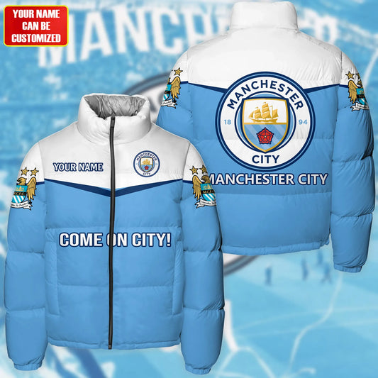 Manchester City Puffer Thermal Stand Collar Jacket S201104