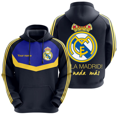 Personalized Real Madrid 3D All over Printed Hoodie and Sweatpants set S201101