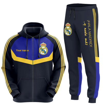 Personalized Real Madrid 3D All over Printed Hoodie and Sweatpants set S201101