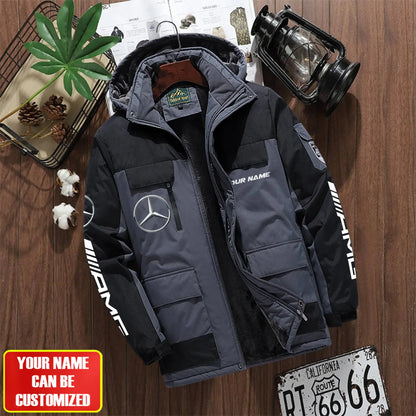 Personalized Merc AMG Parka Winter Jacket V2 S211105