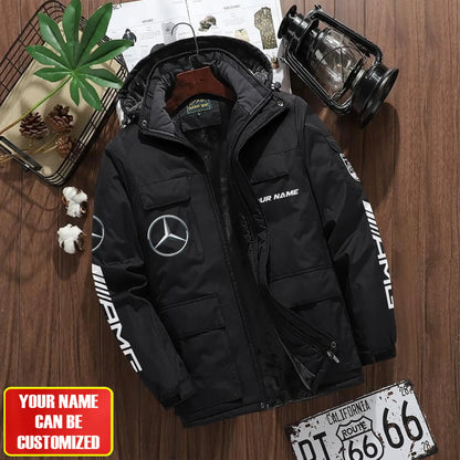 Personalized Merc AMG Parka Winter Jacket V2 S211105