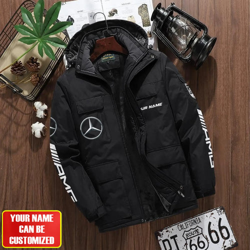 Personalized Merc AMG Parka Winter Jacket V2 S211105