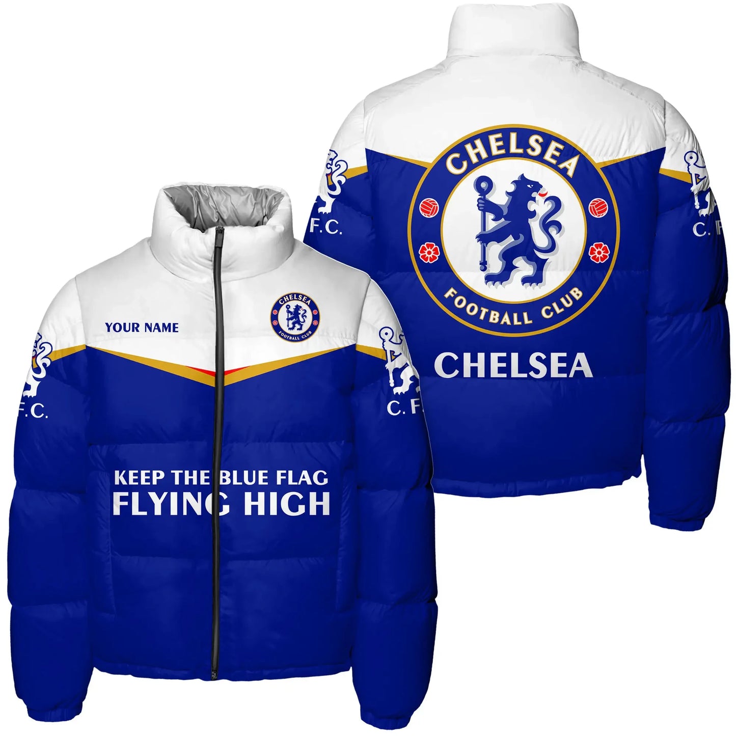 Chelsea Puffer Thermal Stand Collar Jacket Q201107