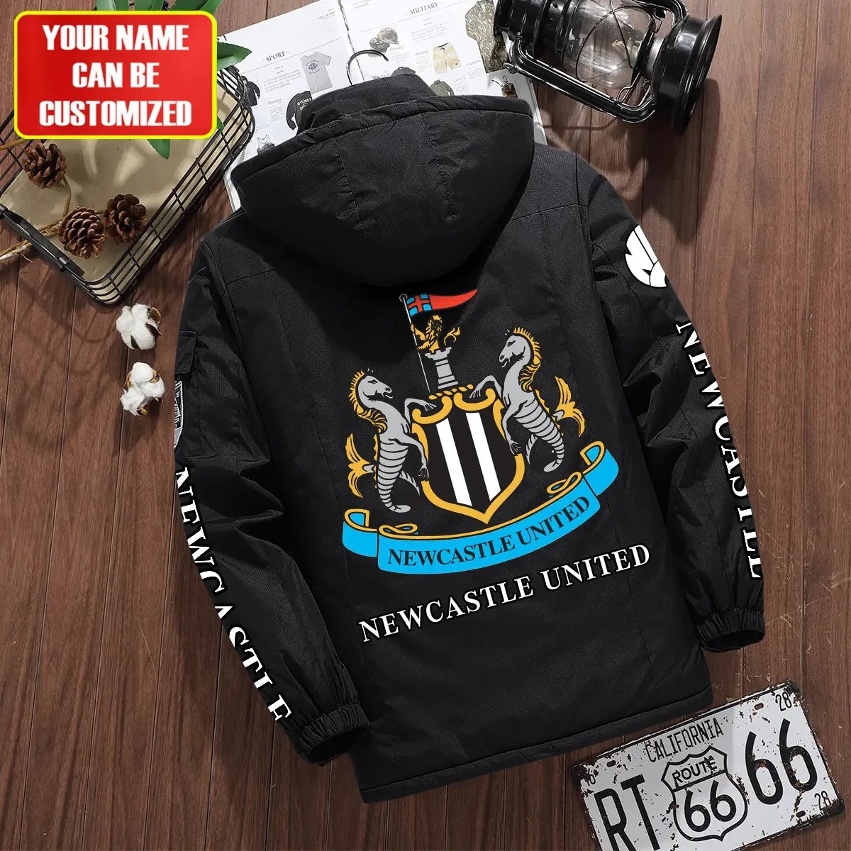 Personalized Newcastle United Parka Winter Jacket V2