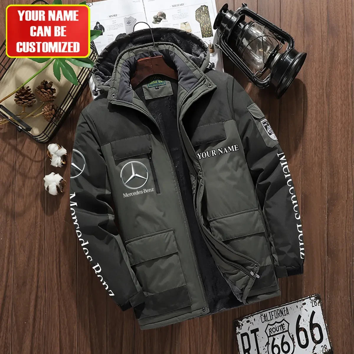 Personalized Merc Parka Winter Jacket V2
