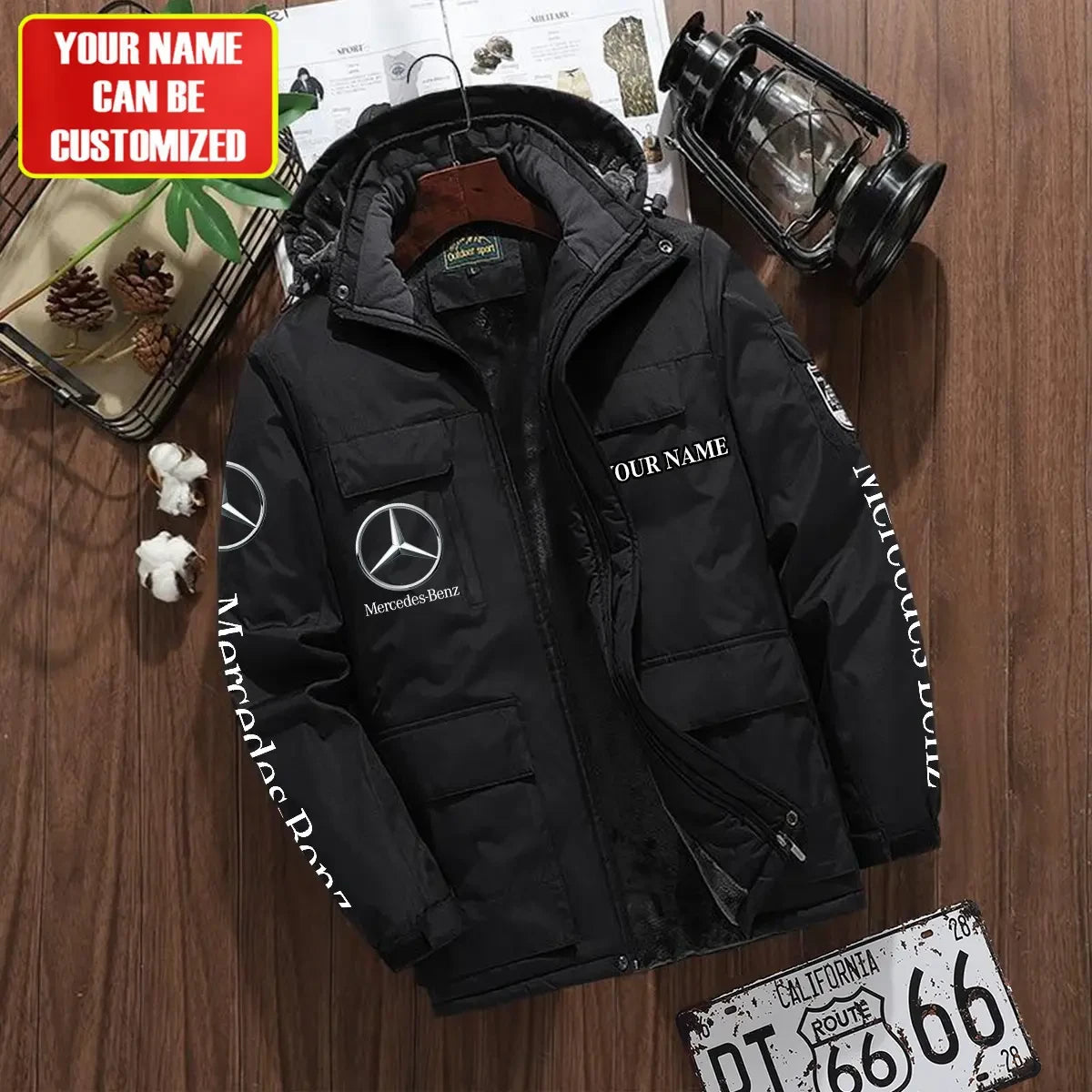Personalized Merc Parka Winter Jacket V2