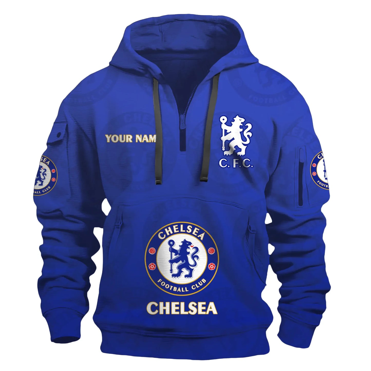 Personalized Chelsea 3D Zip-Hoodie Cotton Jacket