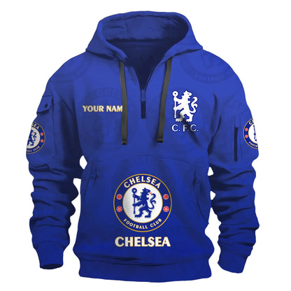 Personalized Chelsea 3D Zip-Hoodie Cotton Jacket