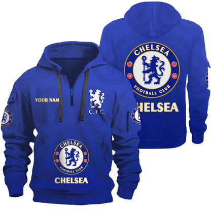 Personalized Chelsea 3D Zip-Hoodie Cotton Jacket
